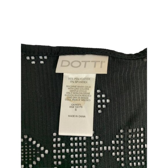 Dotti Women's Black Bathing Suit Cover Up - Picture 3 of 5